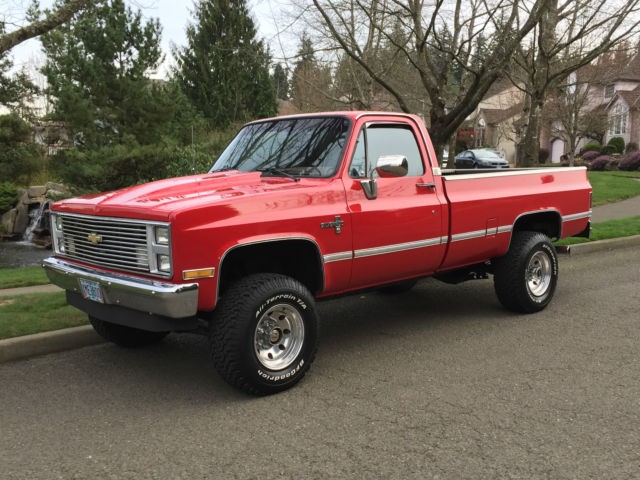 1984 CHEVROLET C K30 CUSTOM DELUXE   SCOTTSDALE   SILVERADO